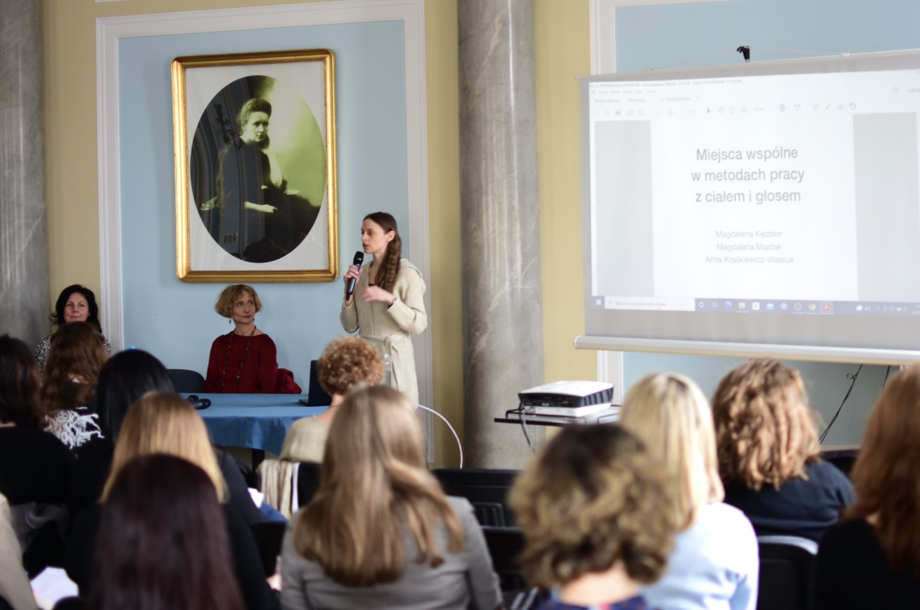 Konferencja o głosie- Anna Kraśkiewicz